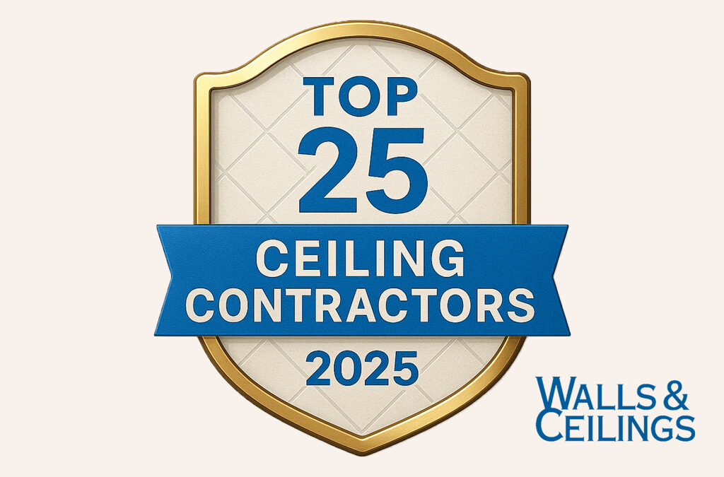 Proud to Be Among the Best: Top 25 Ceiling Contractors in the U.S.